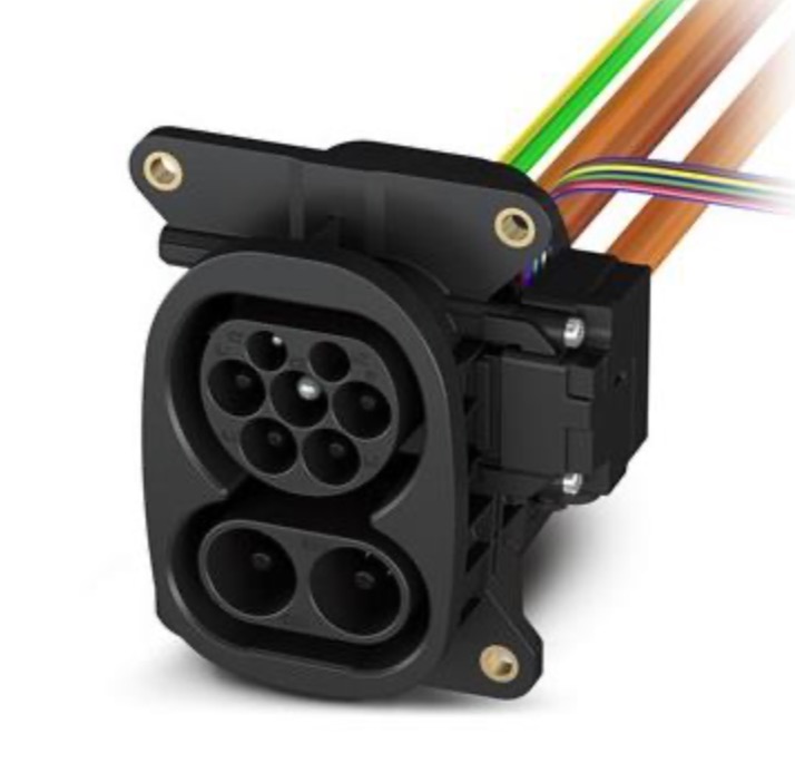 CHARX T2HBI24-DC200-2,0M2 - Vehicle charging inlet; 1211217