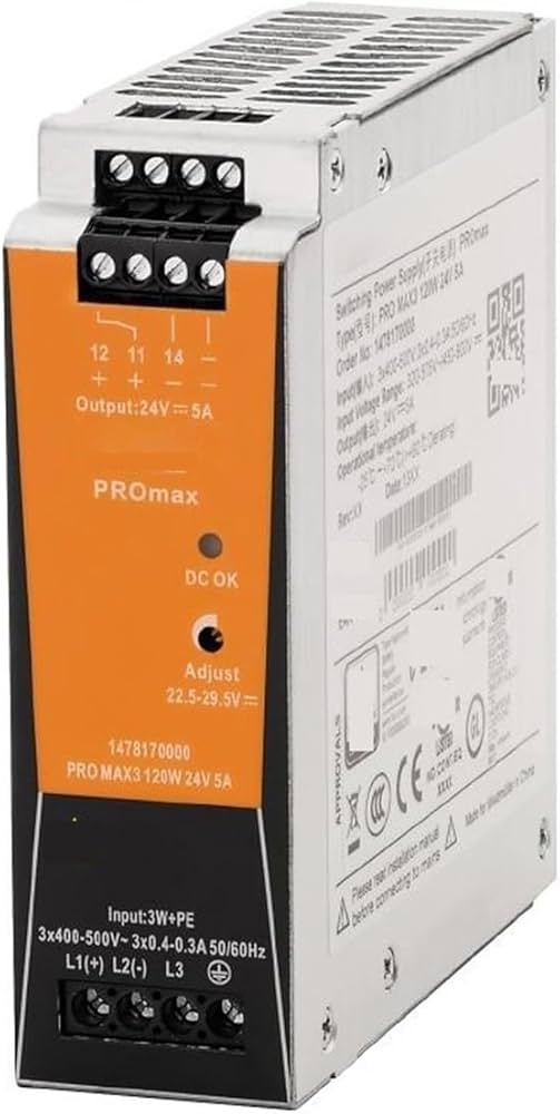 PRO MAX3 120W 24V 5A, 1478170000