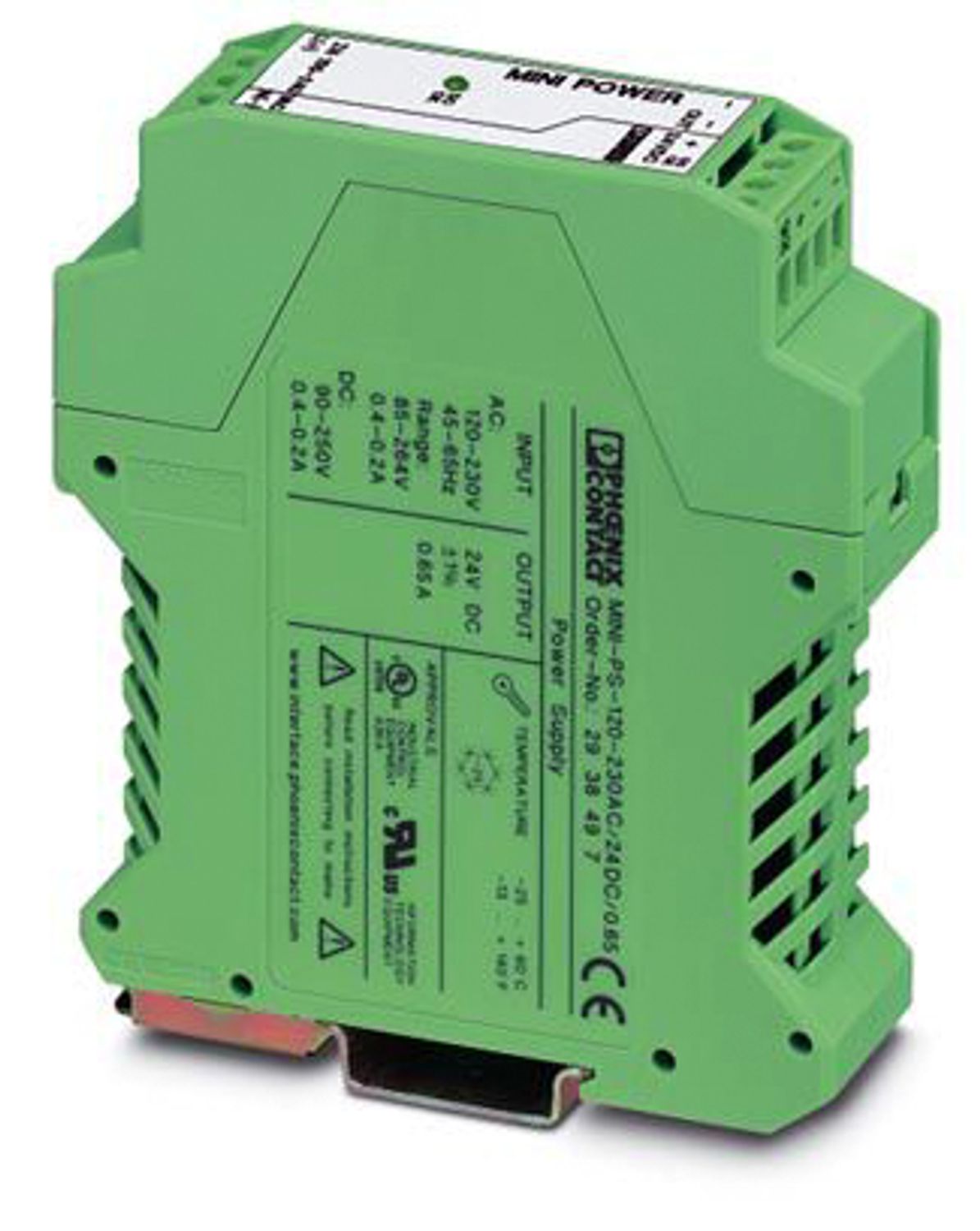 MINI-PS-120-230AC/24OC/0.65, 2938497