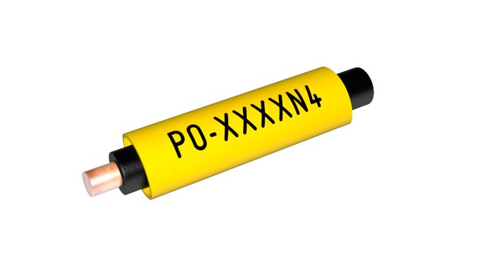 PO-04000BN4 - PO 04 PROFILE, 2.8mm, YELLOW