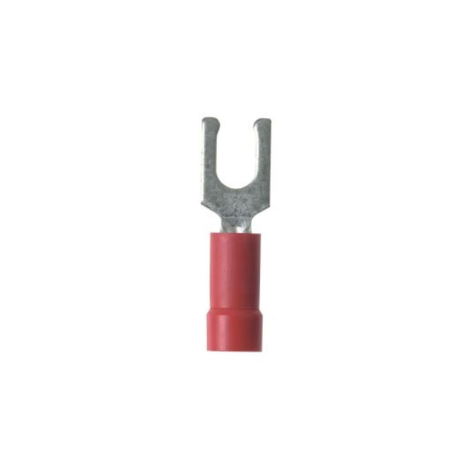 PV18-10LF-MY - CONN SPADE TERM 18-22AWG #10 RED