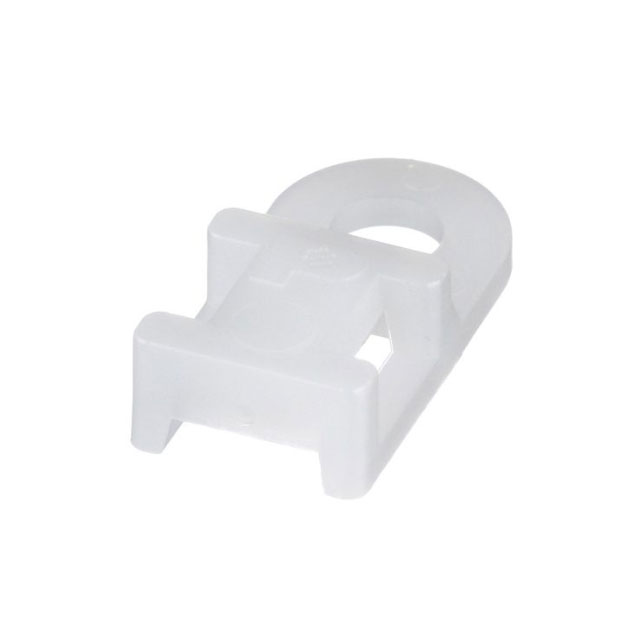TA1S8-M - CABLE TIE HLDR QUAD SCREW #8 NAT